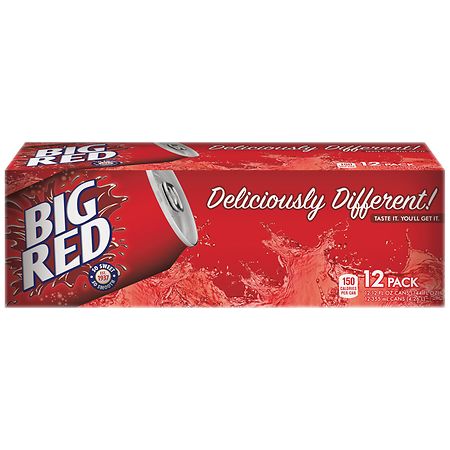 Big Red Soda 12pk 12oz Cans