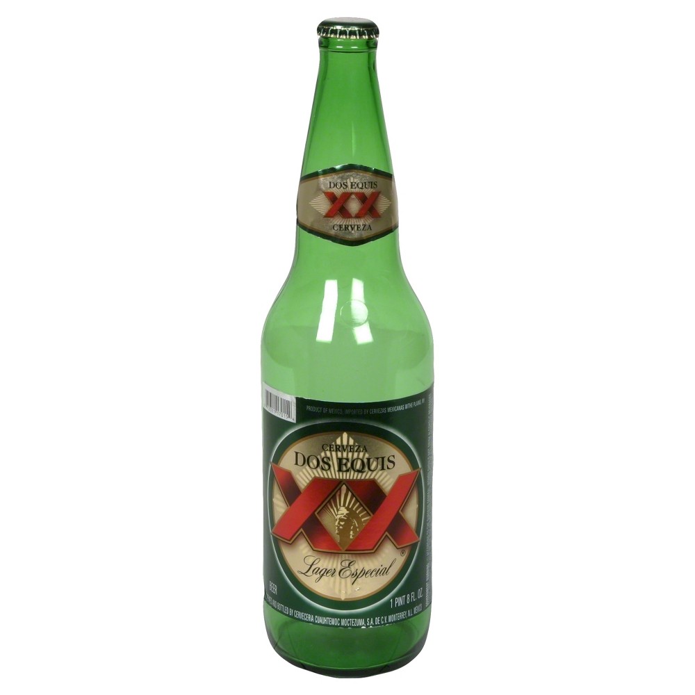 Dos Equis Lager Especial Beer - 24 fl oz Bottle