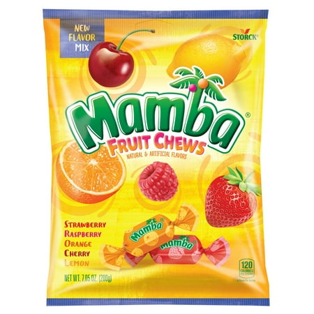 Mamba Fruit Chews Bag  7.05 Oz