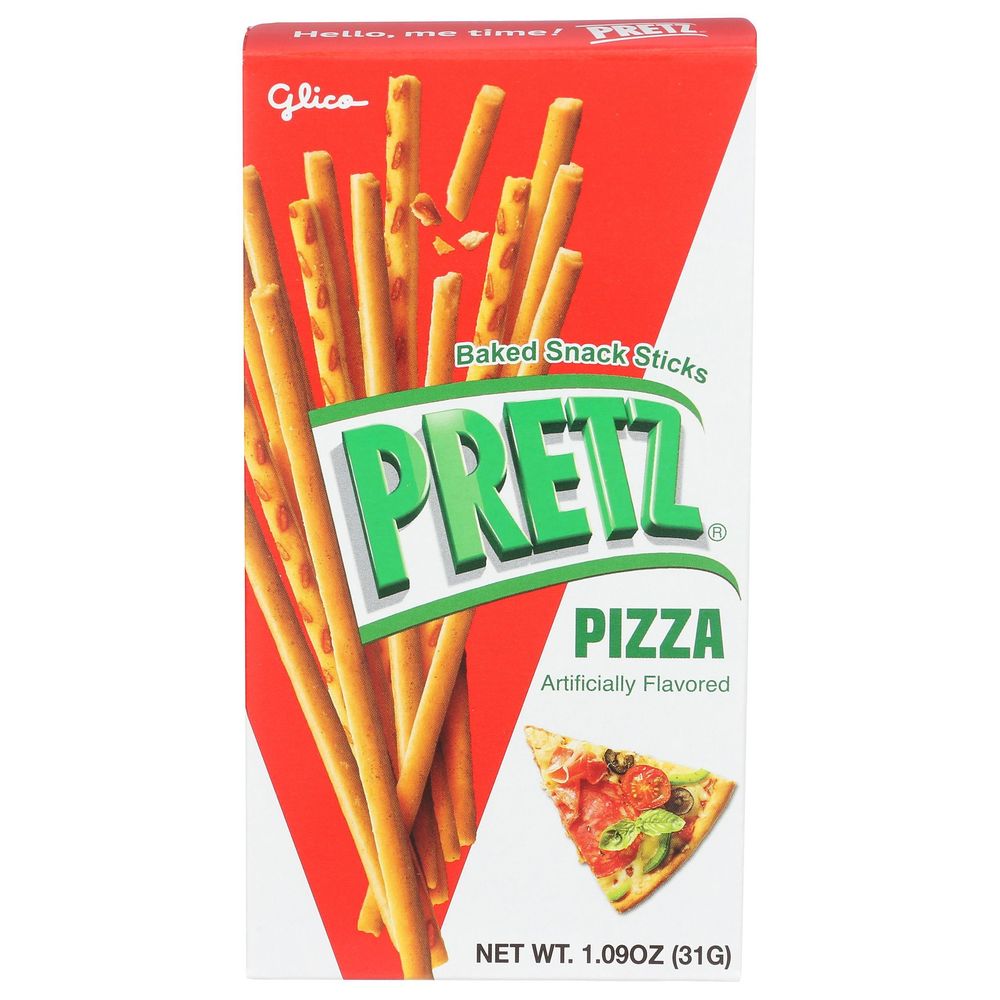 Glico Pretz Baked Snack Sticks, Pizza, 31 Gm