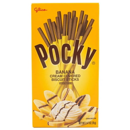 BANANA CREAM COVERED CHOCOLATE BISCUIT SRTICKS