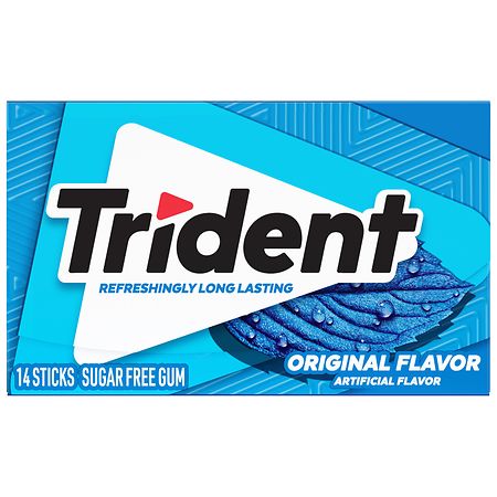 Trident Original Wallet Chewing Gums - 14pc