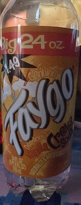 Faygo Vanilla Cream Soda 24oz
