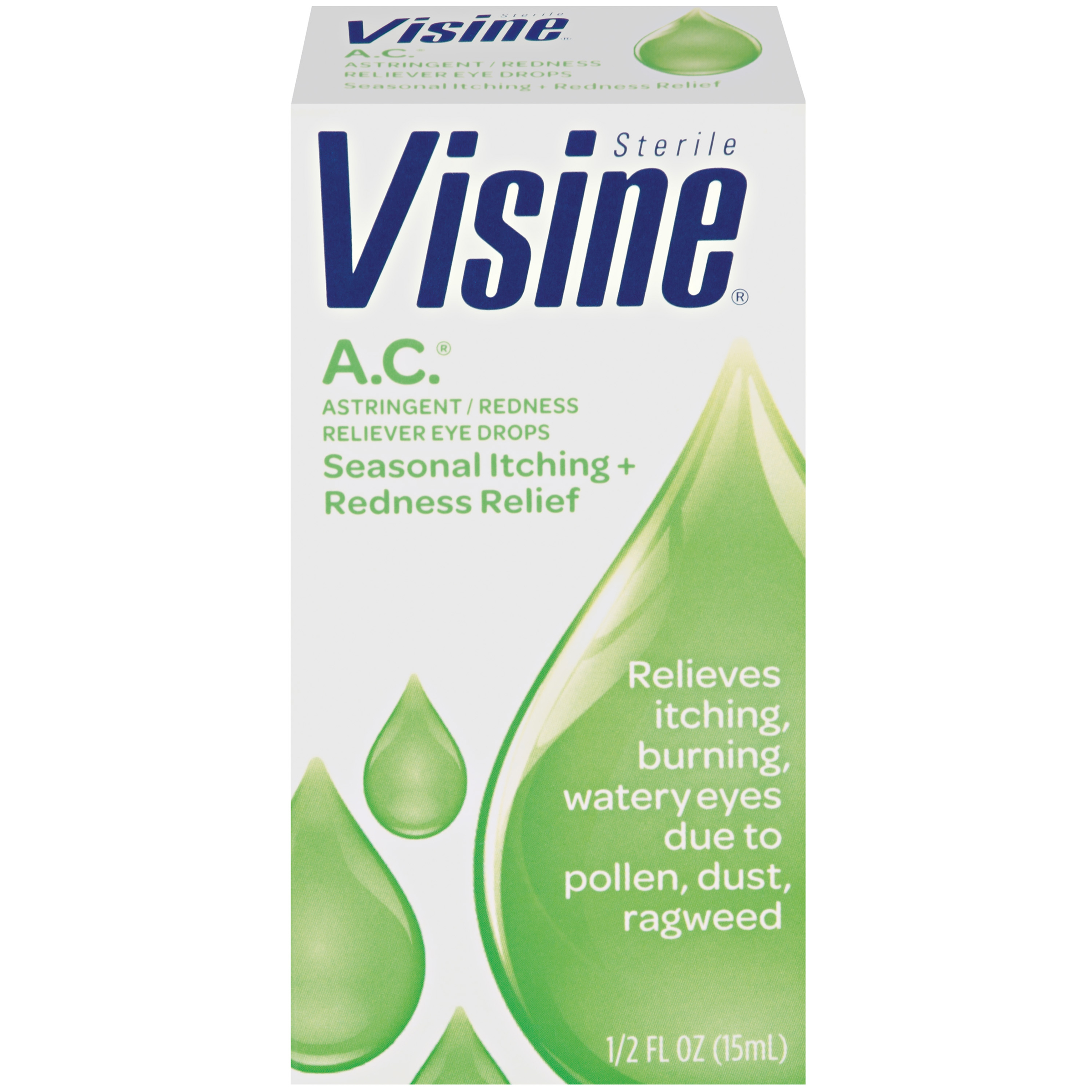 Visine A.C. Itchy Eye Relief Eye Drops  0.5 fl. oz