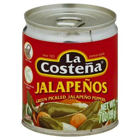JALAPENOS, GREEN PICKLED JALAPENO PEPPERS