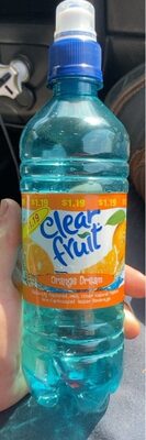 Clear Fruit Orange Dream 16.9oz