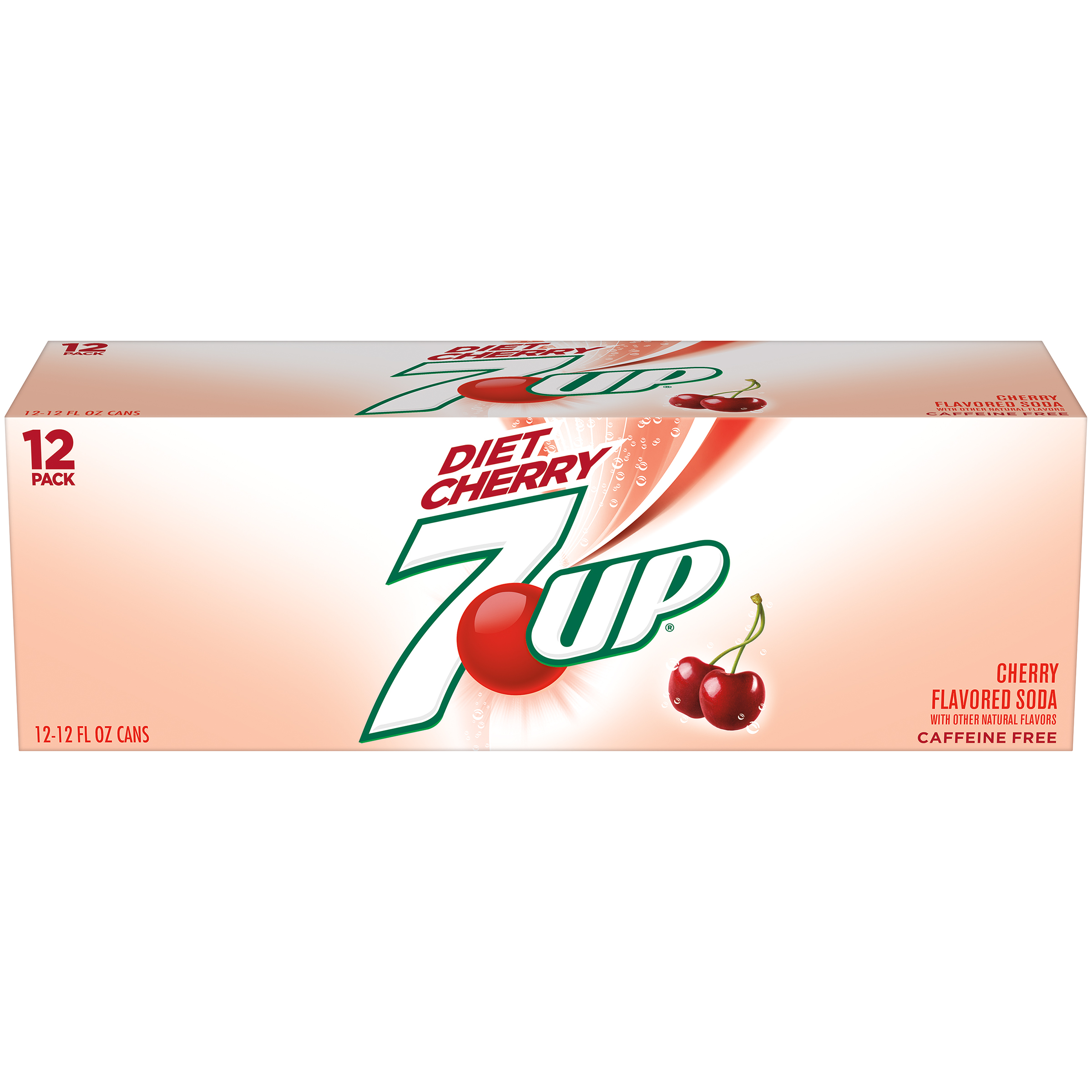 7Up Cherry Zero Sugar 12pk 12oz Can