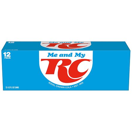 Rc Royal Crown Cola 12pk 12oz Cans