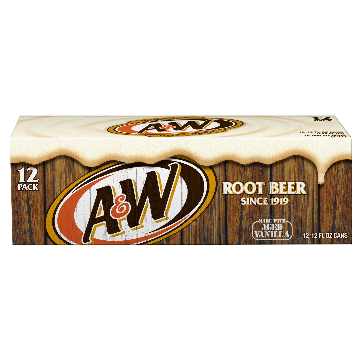 A&W Root Beer 12pk 12oz Cans