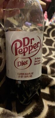 Dr Pepper Diet Soda 1L