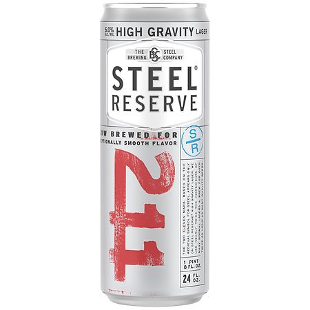 Steel Reserve - High Gravity Lager - Single Can 24.00 fl oz