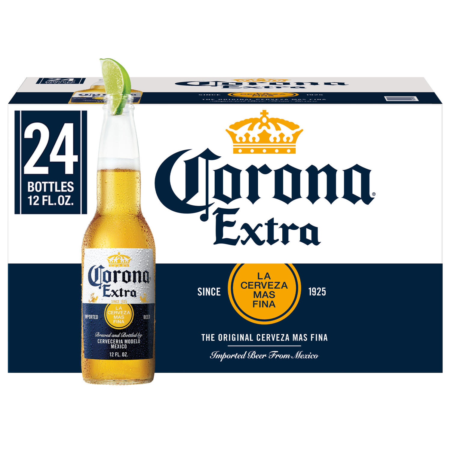 Corona Extra Lager Beer - 24pk/12 fl oz Bottles