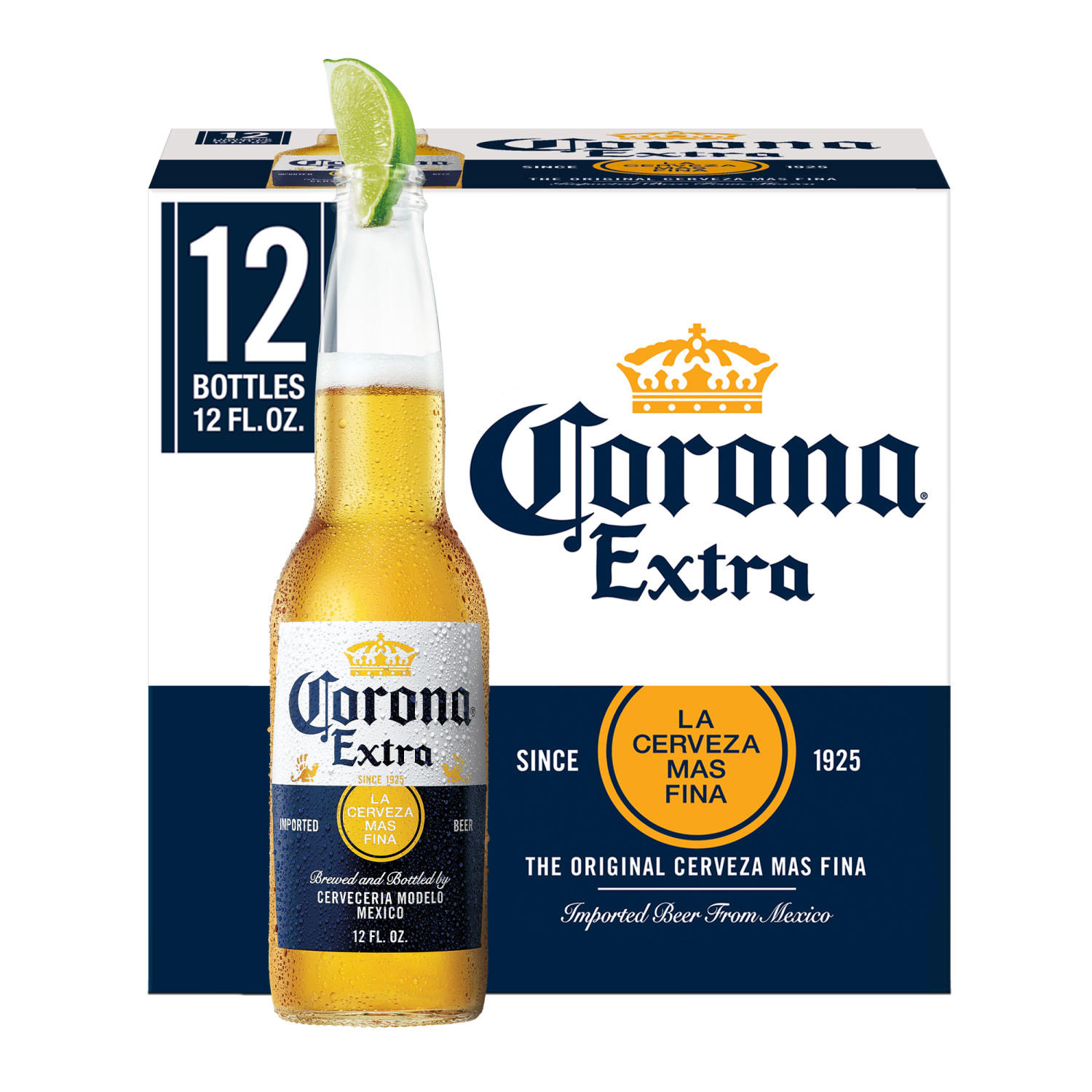 Corona Extra Lager Beer - 12pk/12 fl oz Bottles