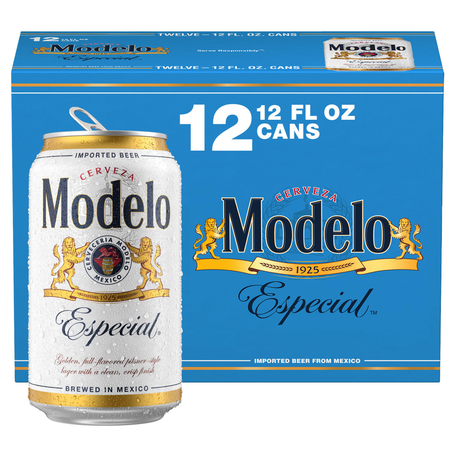 Modelo Especial Lager Beer - 12pk/12 fl oz Cans