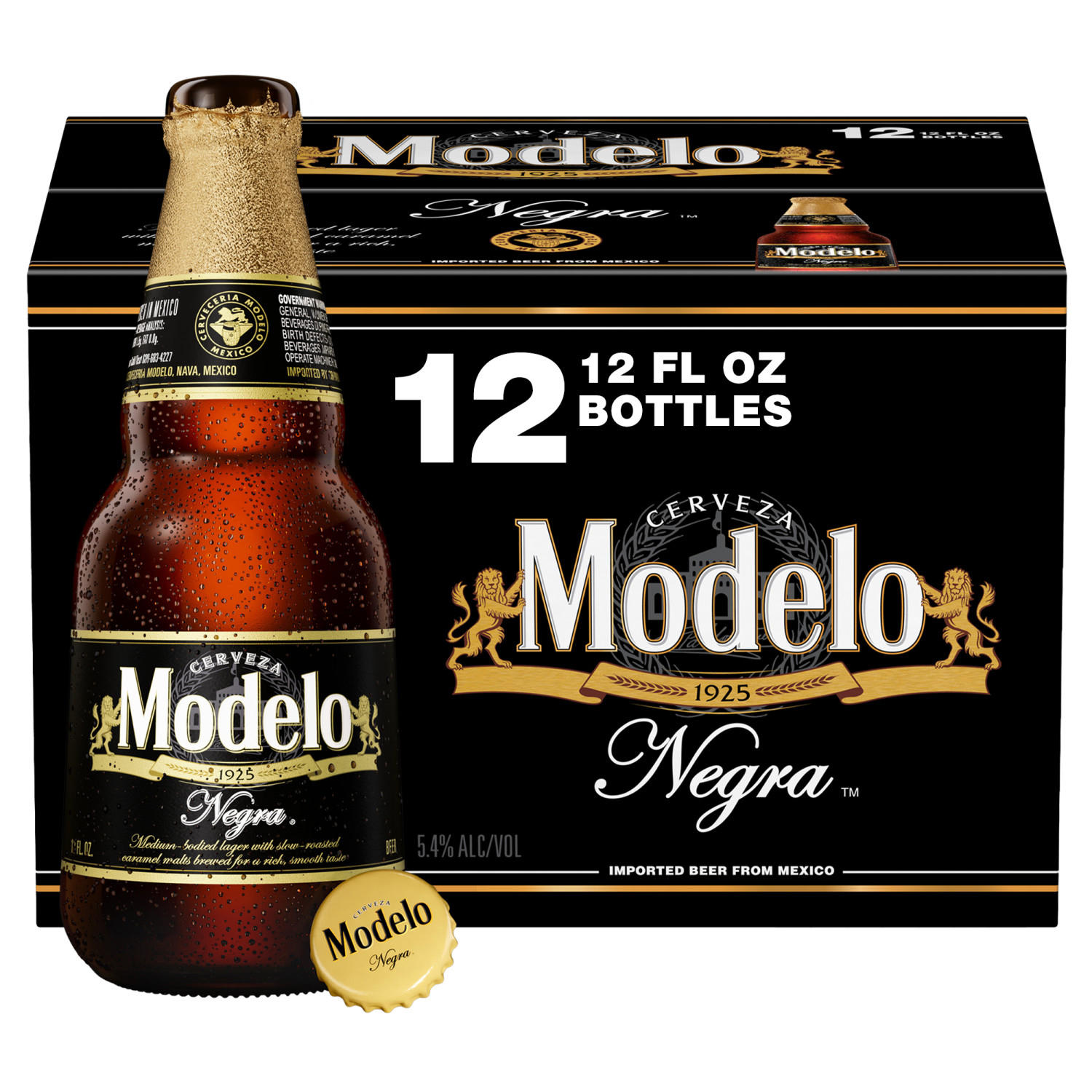 Modelo Negra Beer - 12pk/12 fl oz Bottles