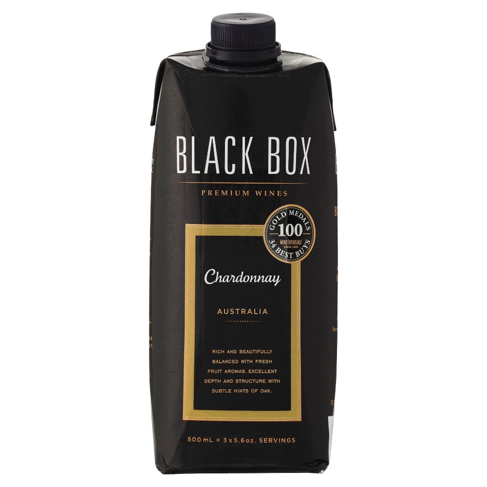 Black Box Chardonnay White Wine - 500ml Tetra Box