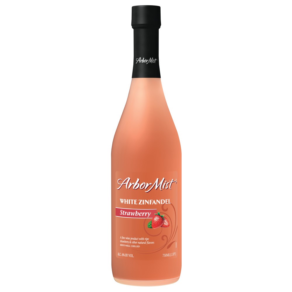 Arbor Mist Strawberry White Zinfandel White Wine - 750ml Bottle