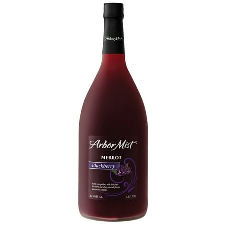 Arbor Mist Blackberry Merlot, Fruit Wine, 1.5 L Bottle