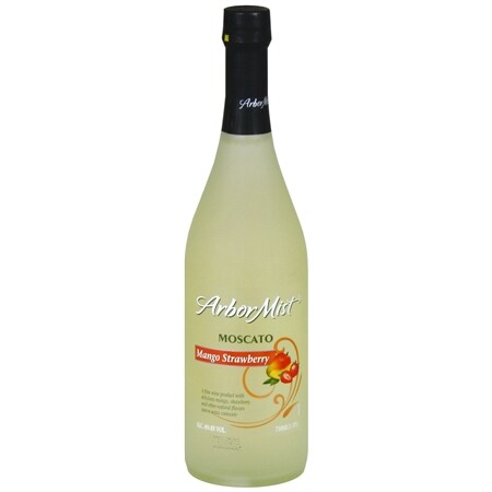 Arbor Mist Mango Strawberry Moscato, Fruit Wine, 750 mL Bottle