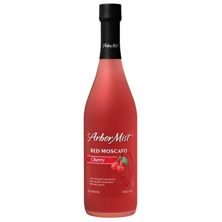 Arbor Mist Cherry Red Moscato, Fruit Wine, 750 mL Bottle