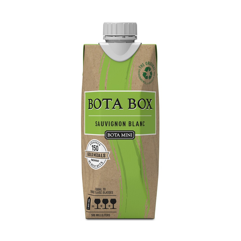 Bota Mini Sauvingon Blanc White Wine - 500ml Box