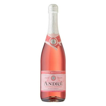 Andre Pink Moscato Wine, 750 mL