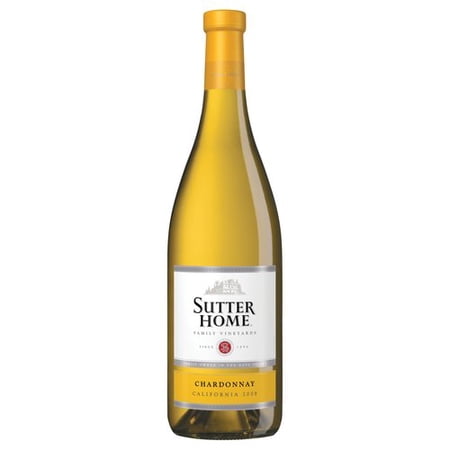 Sutter Home Chardonnay, White Wine, 750 ML