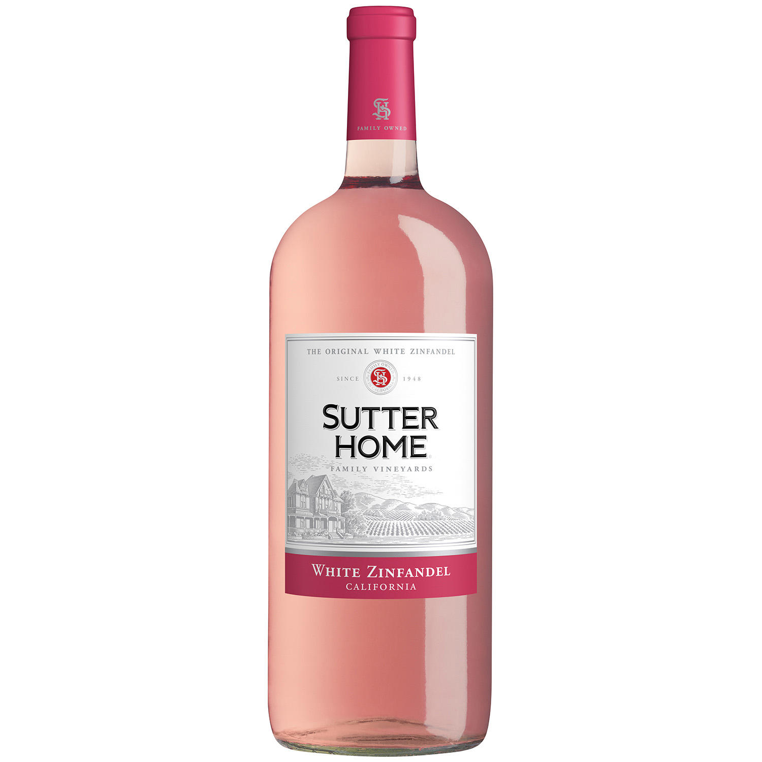 Sutter Home White Zinfandel Wine 1.5 LT
