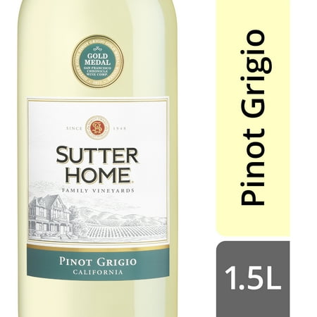 Sutter Home Pinot Grigio White Wine 1.5 LT
