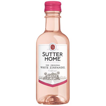 Sutter Home White Zinfandel Wine 187 ML 4-Pack