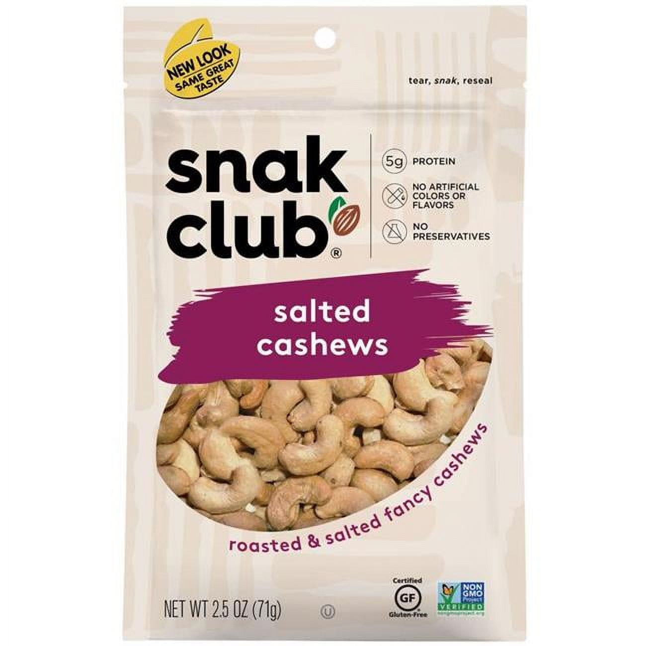 SALTED CASHEWS