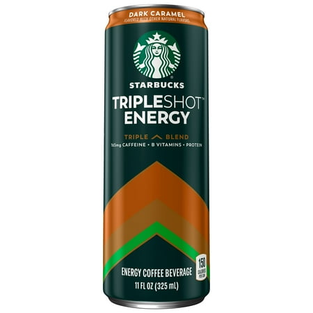 Starbucks TripleSHOT Energy Dark Caramel 11oz Can