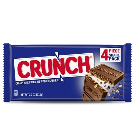 Crunch Individually Wrapped Candy Bar  Great for Easter Candy  2.7oz Share Pack 1 Count