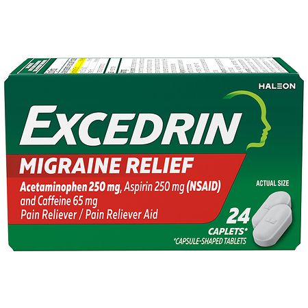 Excedrin Acetaminophen Migraine Caplets - 24ct