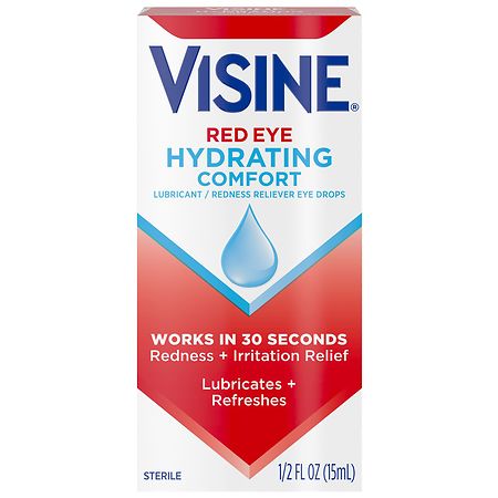 Visine Advanced Redness + Irritation Relief Eye Drops - 0.5 fl oz