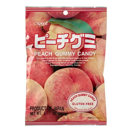 Kasugai Gummy Peach, 3.77 Oz