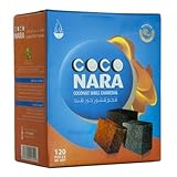 Coco Nara Hookah Shisha Natural Charcoals 120 Pieces