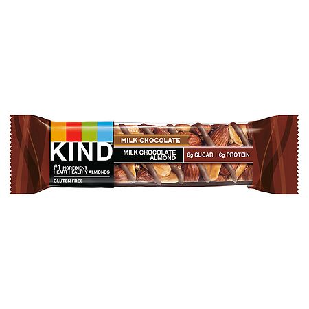 KIND Bars  Milk Chocolate Almond  Gluten free  1.4 oz  12 Snack Bars
