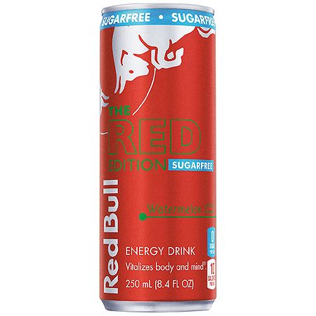 Red Bull 8.4oz The Red Edition Watermelon Sugar Free