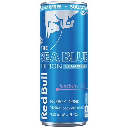 Red Bull 8.4oz The Seablue Edition - Juneberry Sugarfree