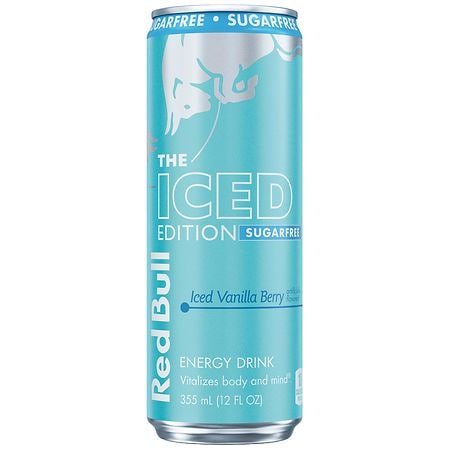 Red Bull 12oz The Winter Edition - Iced Vanilla Berry Sugarfree