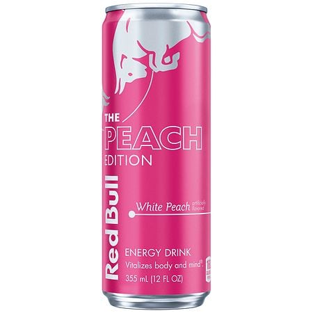 Red Bull 12oz The Summer Edition - White Peach