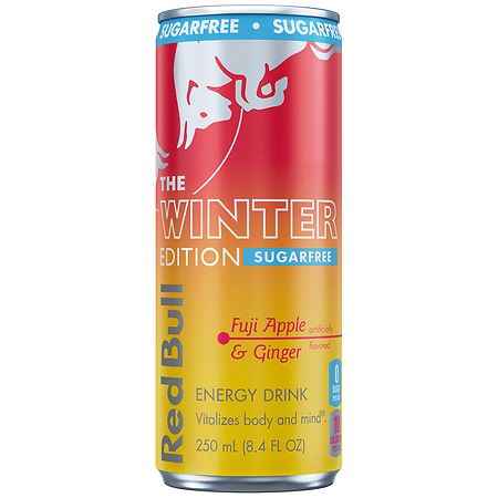 Red Bull 8.4oz The Winter Edition - Fuji Apple & Ginger Sugar Free