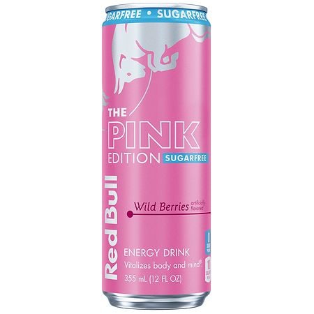 Red Bull 12oz The Pink Edition - Wild Berries Sugar Free