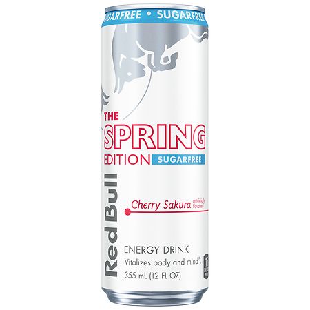 Red Bull 12oz The Spring Edition - Cherry Sakura Sugarfree