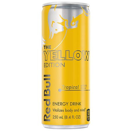 Red Bull 8.4oz The Yellow Edition Tropical