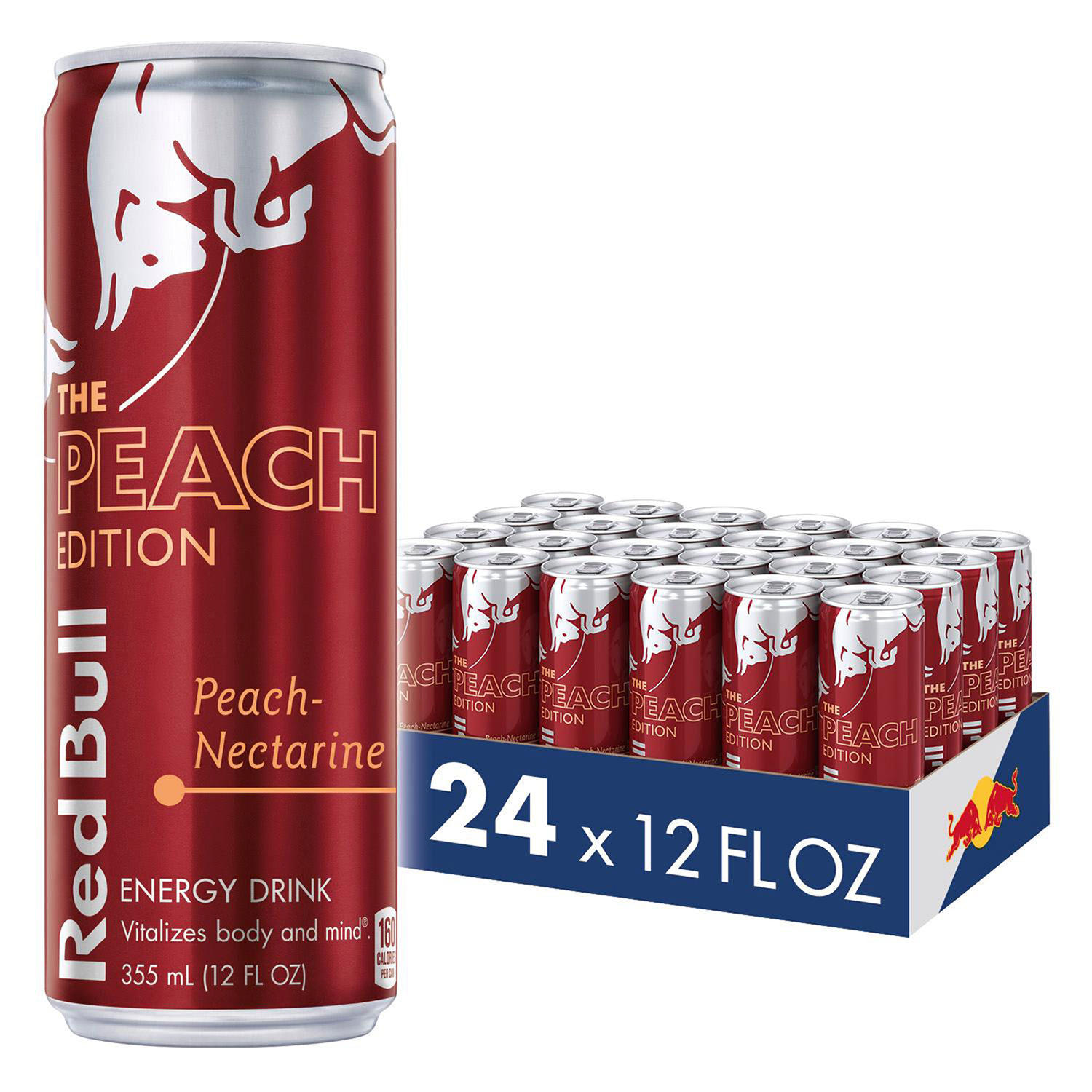 Red Bull 12oz The Peach Edition - Peach Nectarine