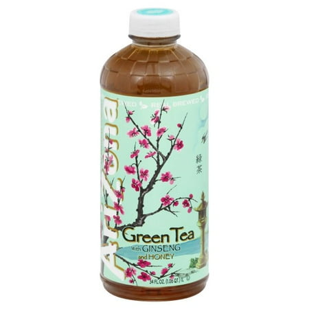 Arizona Green Tea W/ Ginseng And Honey 34oz