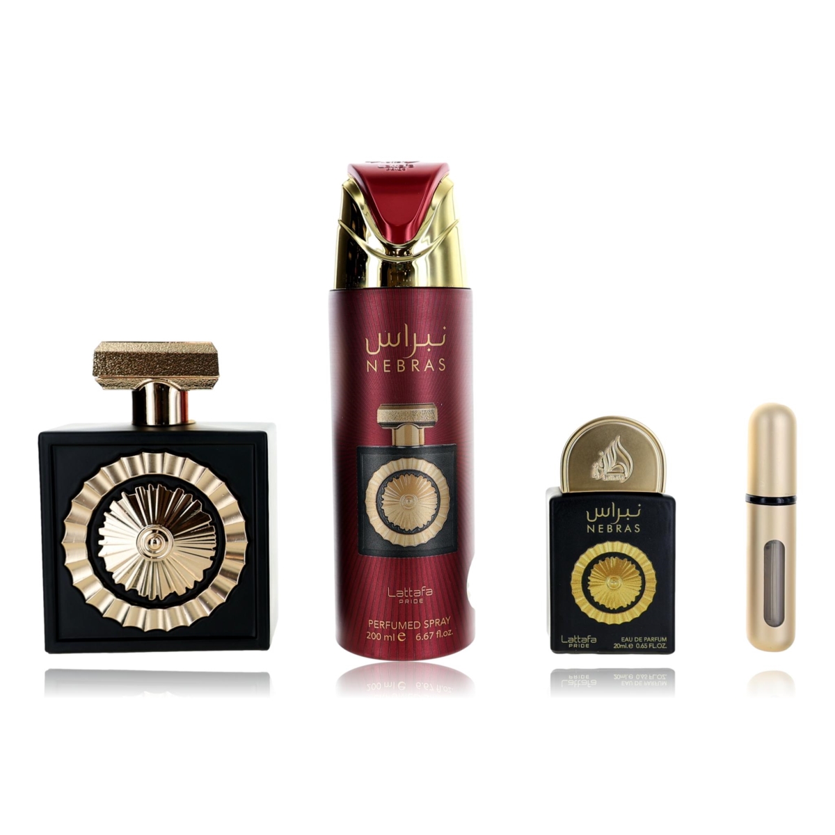 bxlatn3gs Nebras Gift Set by  for Unisex - 3 Piece