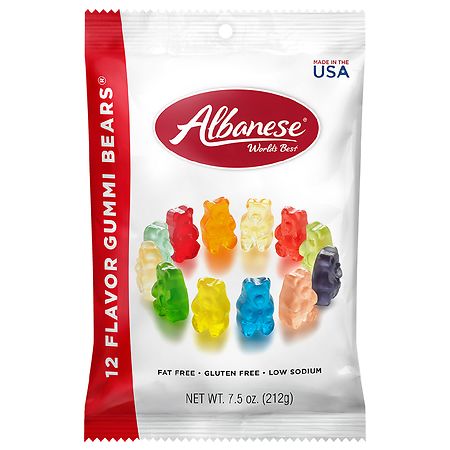 12 FLAVOR GUMMI BEARS